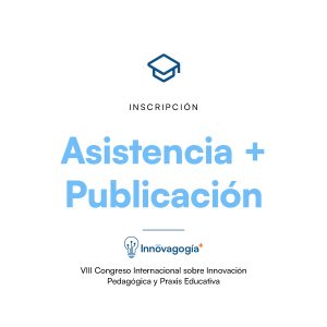Inscripción Innovagogía | Asistencia + publicación